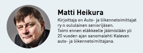 Auto- ja liikennetoimittaja Matti Heikura