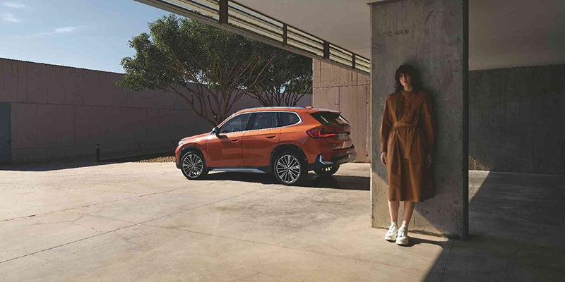 BMW X1 muotoilu