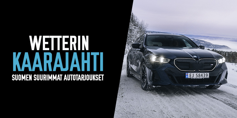 Wetterin Kaarajahdin etuna BMW-mallistoon talvirenkaat 0 €!*