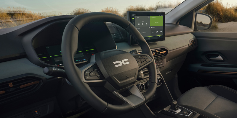 Jogger on monipuolinen perheauto ja sen multimediajärjestelmä on varustettu 10'' kosketusnäytöllä, joka on helppokäyttöinen sekä tarjoaa yhdistetyn navigoinnin.