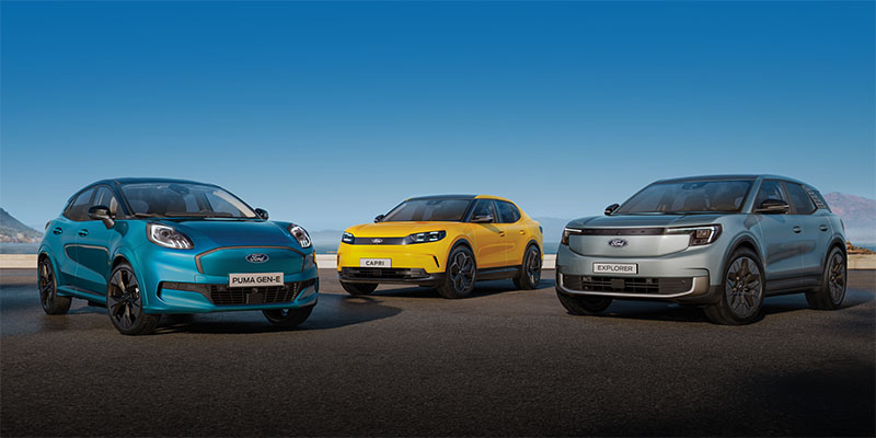 Ford Puma Gen-E Capri Explorer Ford Puma Gen-E Capri Explorer