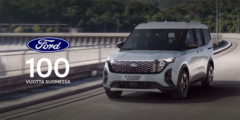 Ford E-Tourneo Courier juhlamalli