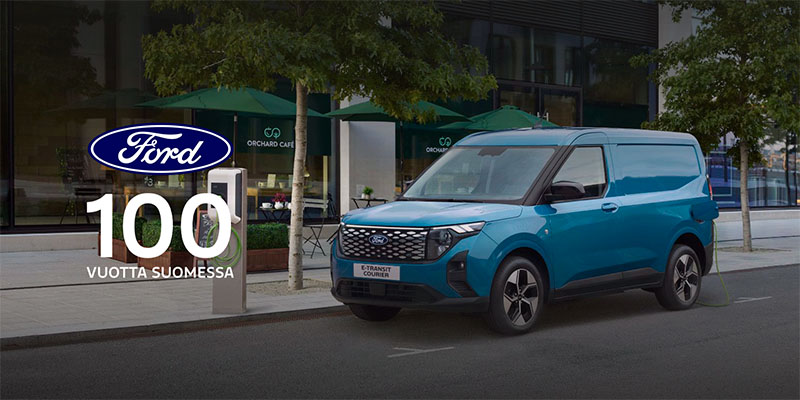 Ford E-Transit Courier juhlamalli