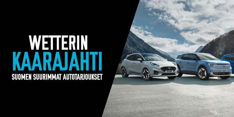 Kaarajahti Ford-edut Puma Explorer