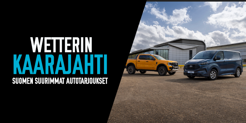 Kaarajahti-edut Ford hyötyajoneuvot