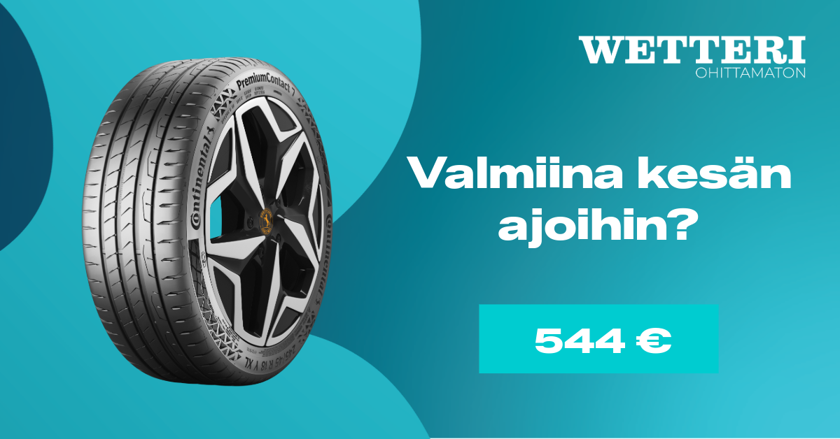 Continental PremiumContact 7 kesärenkaat