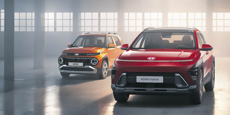 Erään Hyundai-autoja 5 vuoden takuu ja 0 % rahoitus