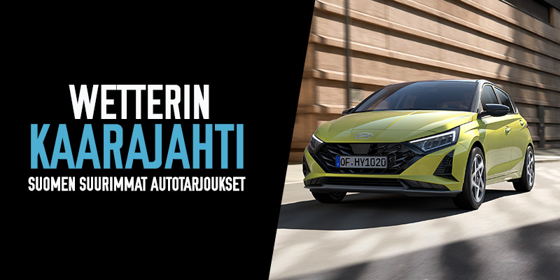 Kaarajahti-etuna Hyundai-mallistoon talvirenkaat 0 €! Kaarajahti-etuna Hyundai-mallistoon talvirenkaat 0 €!