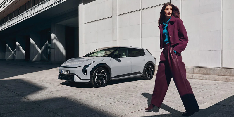 Kia EV4:n muotoilu