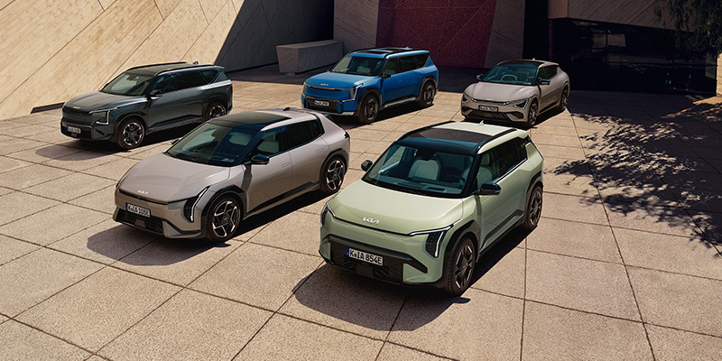 Löydä oma työsuhdeautosi Kian sähköisestä mallistosta