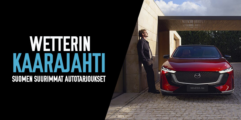 Kaarajahti-etuna Mazda-mallistoon talvirenkaat 0 €!* Kaarajahti-etuna Mazda-mallistoon talvirenkaat 0 €!*