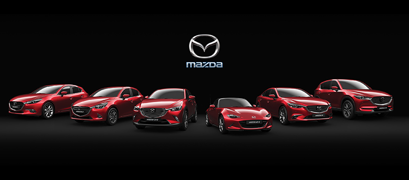 Rahoituskorko 0,90 % + kulut* koko Mazda-mallistoon!
