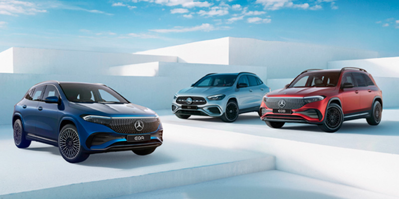 Sähkö vai hybridi? Valitse GLA-, EQA- tai EQB -malli erikoishintaan 45 900 € Sähkö vai hybridi? Valitse GLA-, EQA- tai EQB -malli erikoishintaan 45 900 €