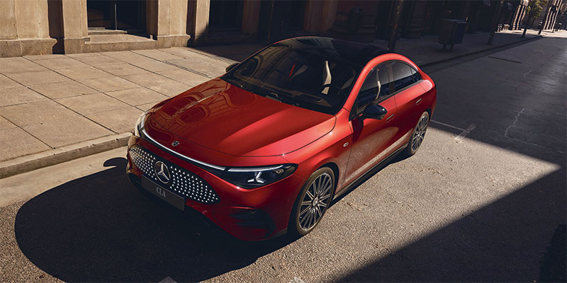 Täyssähköinen Mercedes-Benz CLA