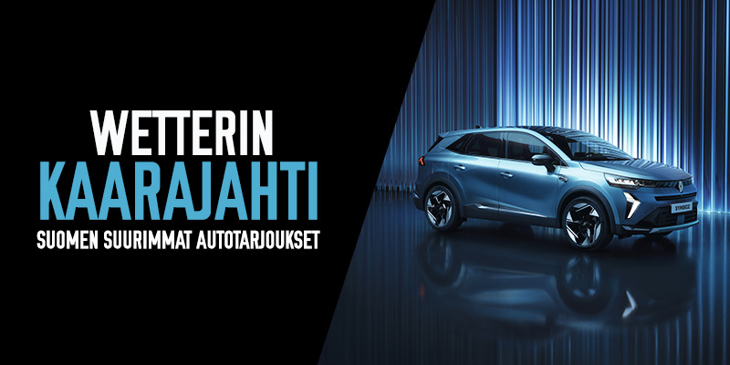 Kaarajahti-etuna Renault-mallistoon talvirenkaat 0 €!