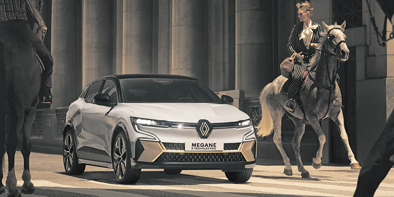 Erä Renault MEGANE E-TECH -malleja alk. 489€/kk