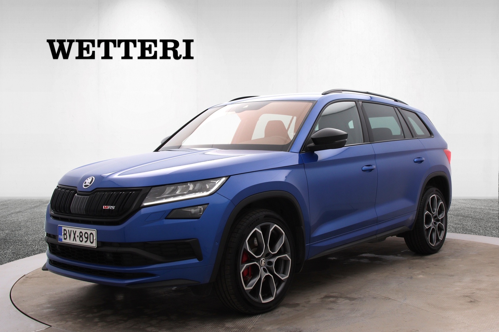 SKODA Kodiaq 2,0 TDI 240 4x4 RS DSG Autom. / Webasto / Koukku / DCC / ACC / 360kamera / Navi / P-avustin / Lämpölasi - **Suomi-auto / Juuri huollettu / Jakohihna vaihdettu / Kuntotarkastettu / Hyvät renkaat**
