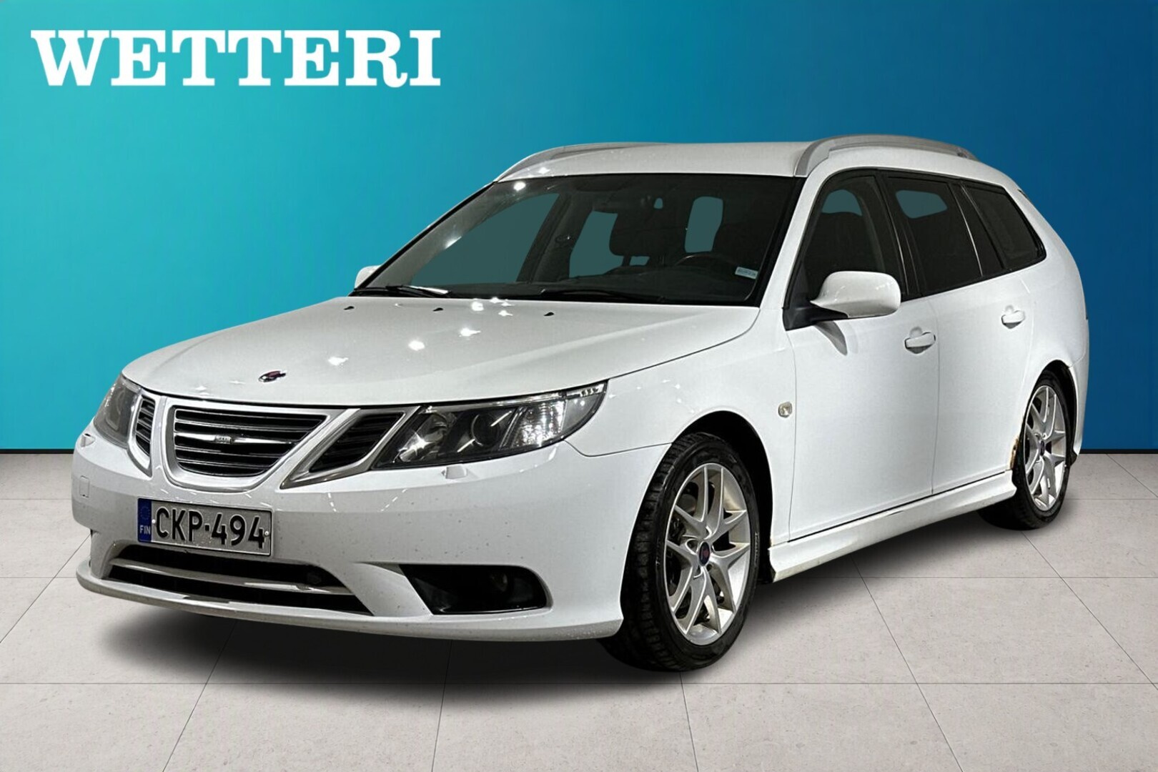 SAAB 9-3 Linear 2,0t BioPower 175hv 5D MT6 FWD BL - ** Sähköpenkit / Koukku / Nahat **