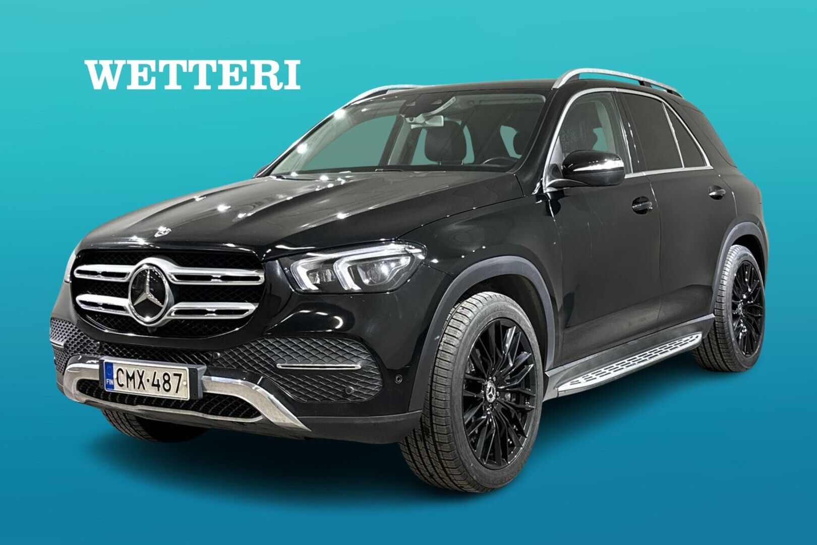MERCEDES-BENZ GLE 300 d 4MATIC - 1-om. Suomi-auto / Koukku / Lisälämmitin / DTR+ / Multibeam / Ilma-alusta / 360º kamera / HUD / Muistipenkit /
