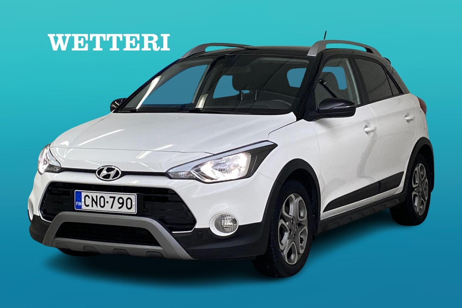 HYUNDAI i20 Active Cross 1,0 T-GDI 100 hv 7-DCT Black / Tehdastakuu / 1.omist. / Merkkihuollettu / Vakkari / Lämpöpaketti