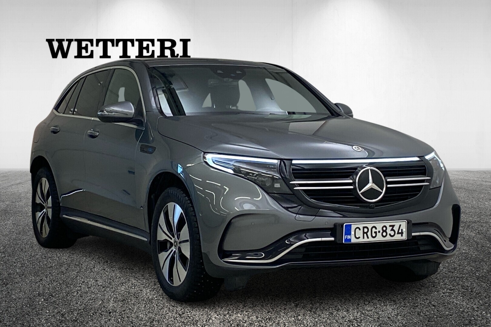 MERCEDES-BENZ EQC 400 4MATIC Business AMG / 1.om. Suomi-auto / Merkkihuollettu / Keyless-Go / Koukku / Distronic / Multibeam-LED / Muistipenkit