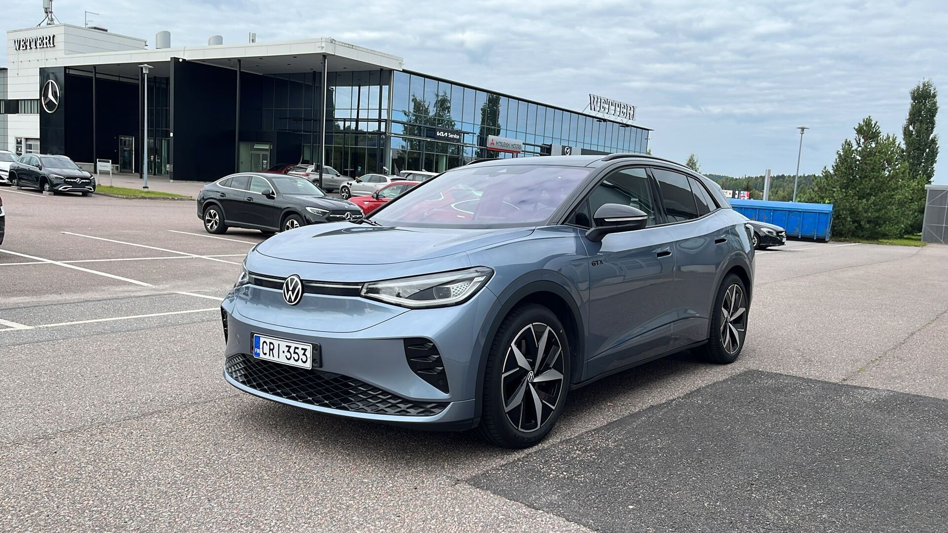 VOLKSWAGEN ID.4 GTX 4MOTION Business, akku 77 kWh // SoH 93% / Suomi-auto / 360° / ACC / Lämpöpumppu / 2x alut / Navi