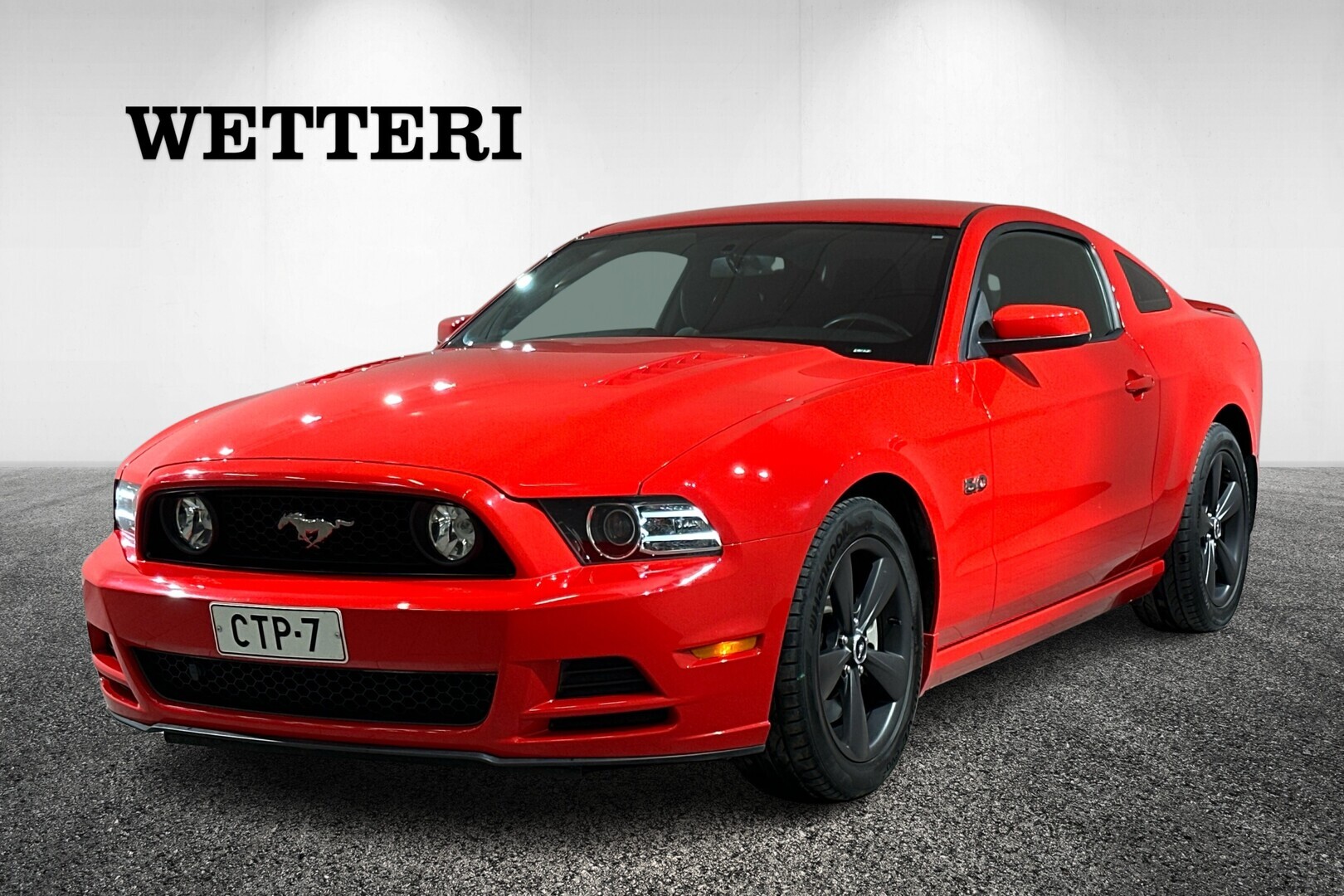 FORD Mustang 5.0GT - ** Upea punainen V8 **