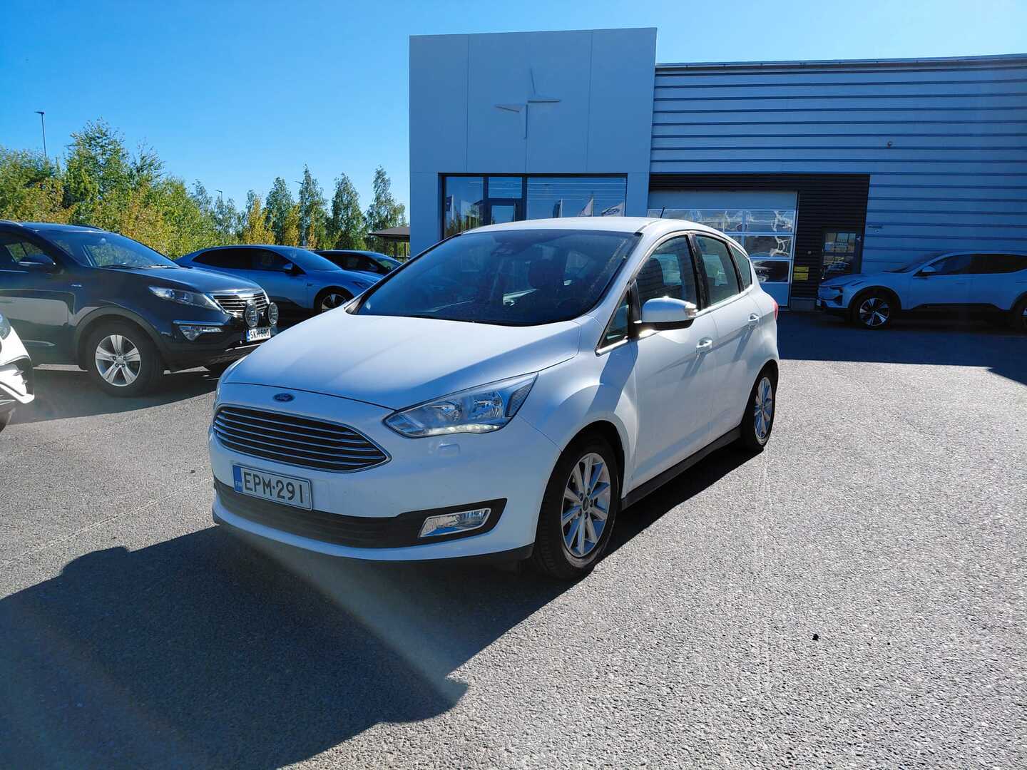 FORD C-Max 1,0 EcoBoost 125 hv start/stop M6 Titanium Compact - / Juuri tullut / Kysy lisää myyjältämme / 1-Om / Merkkihuollot/  Jakohihna 4/2026! / Lohkolämmitin / Vetokoukku / Vakkari / 