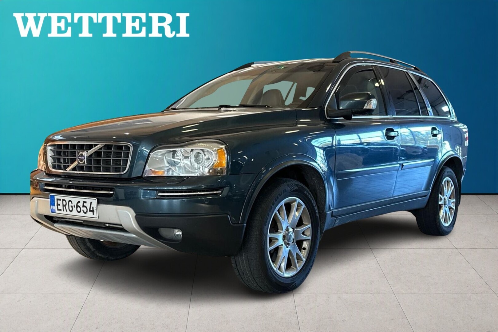 VOLVO XC90 D5 Executive 7-paikkainen aut - // Suomi -auto // Bi-Xenon // Lisälämmitin // Vetokoukku // Tutkat //