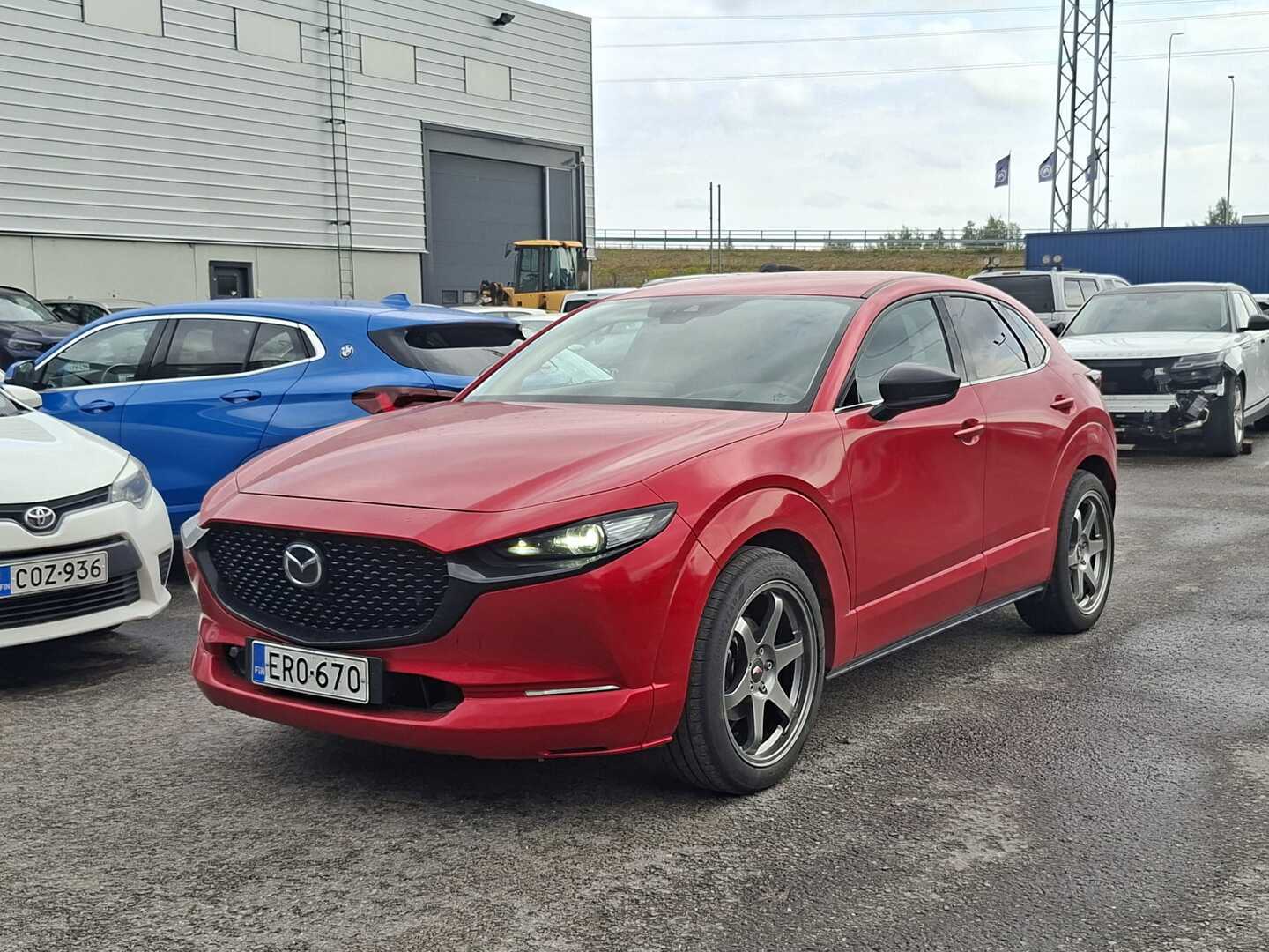MAZDA CX-30 AWD 2,0 (186hv) M Hybrid Skyactiv-X Luxury Business AT Black Leathe **Adapt. vakkari / 360kamera / Koukku / HUD** - Juuri tullut! / Lisätietoja ja tarjousta 0504340977 / mika.sandberg@wetteri.fi