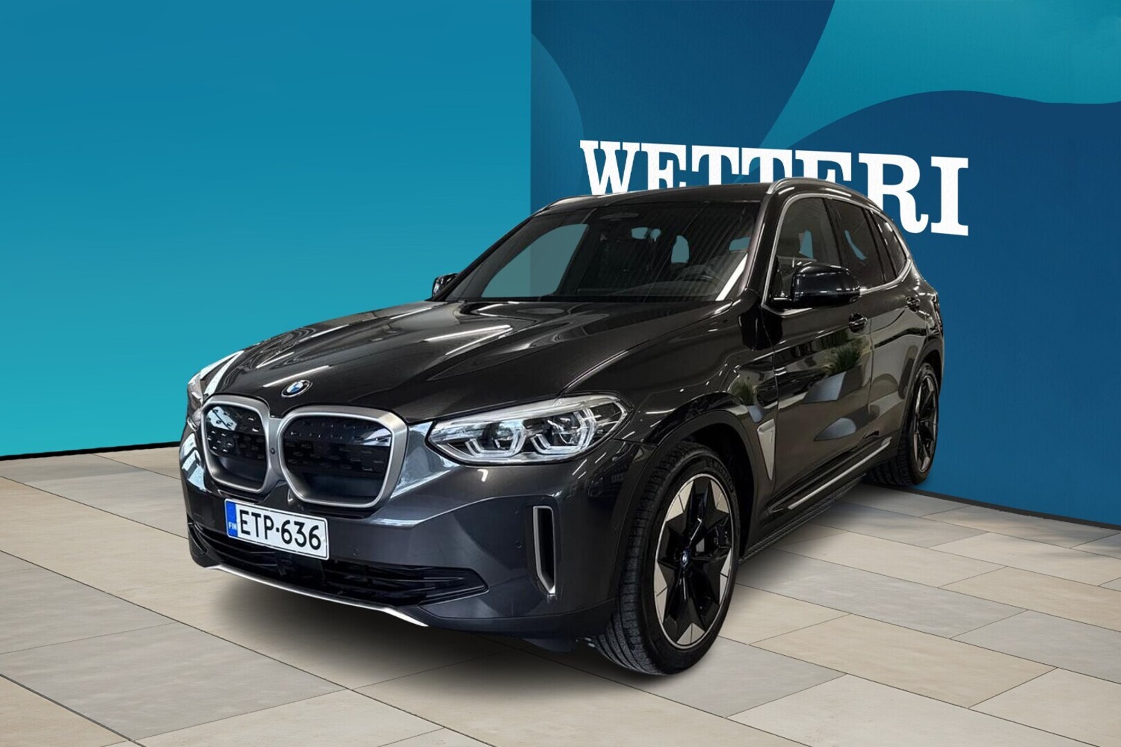 BMW iX3 G08 Charged Plus - Varusteltu Suomiauto 1-omistajalta! / Driving Assistant Prof. / Vetokoukku / 360-kamera / Panoraama / HUD / Harman/Kardon / Adapt.LED / Eleohjaus / Comfort Access / Nahkasisusta