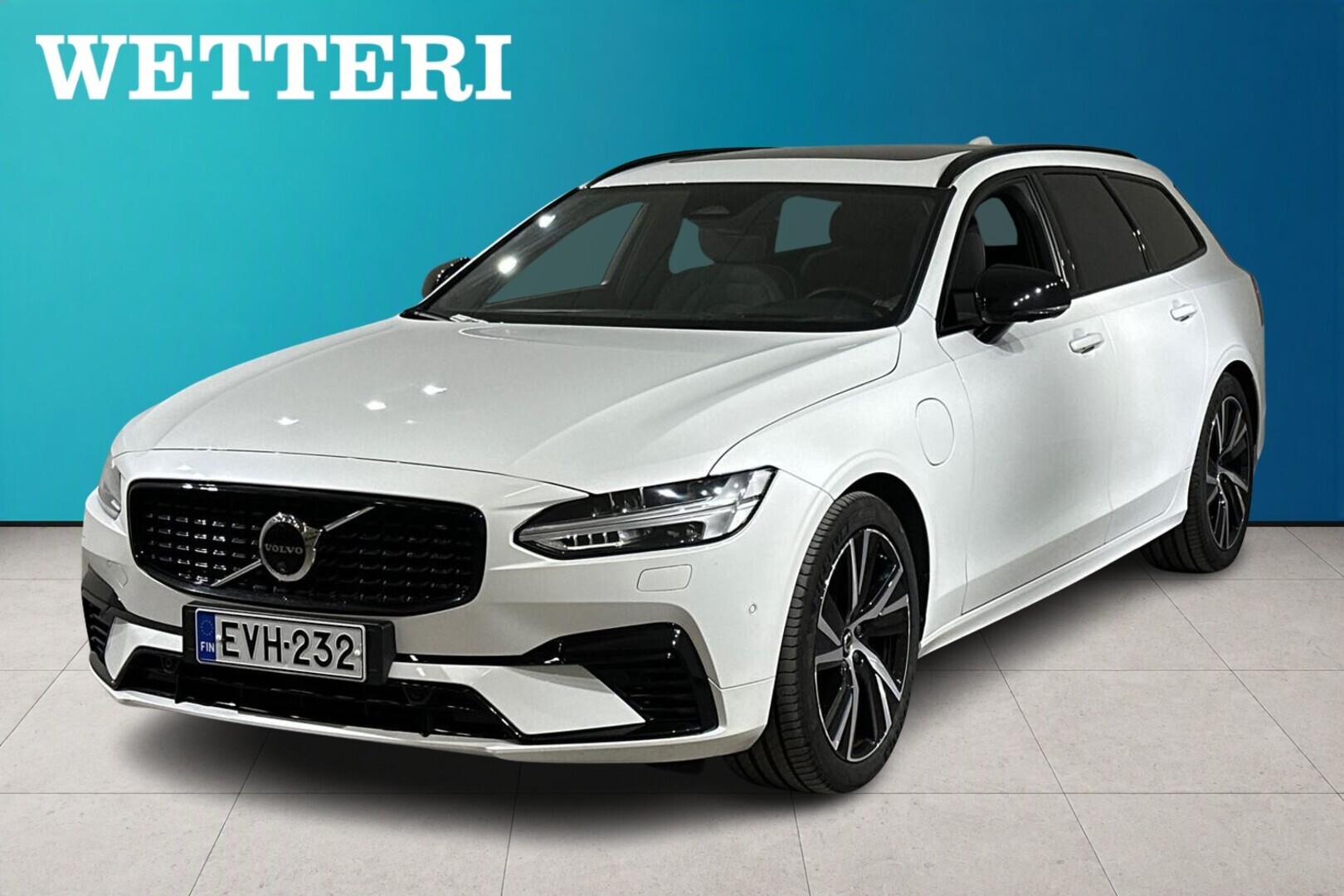 VOLVO V90 T8 AWD Long Range High Performance Ultra Dark aut - ** Selekt takuu / 1- om. Suomi-auto / Alv- vähennysk. / Acc / Navi / H/K / Muistipenkit edessä / 360-kamera **