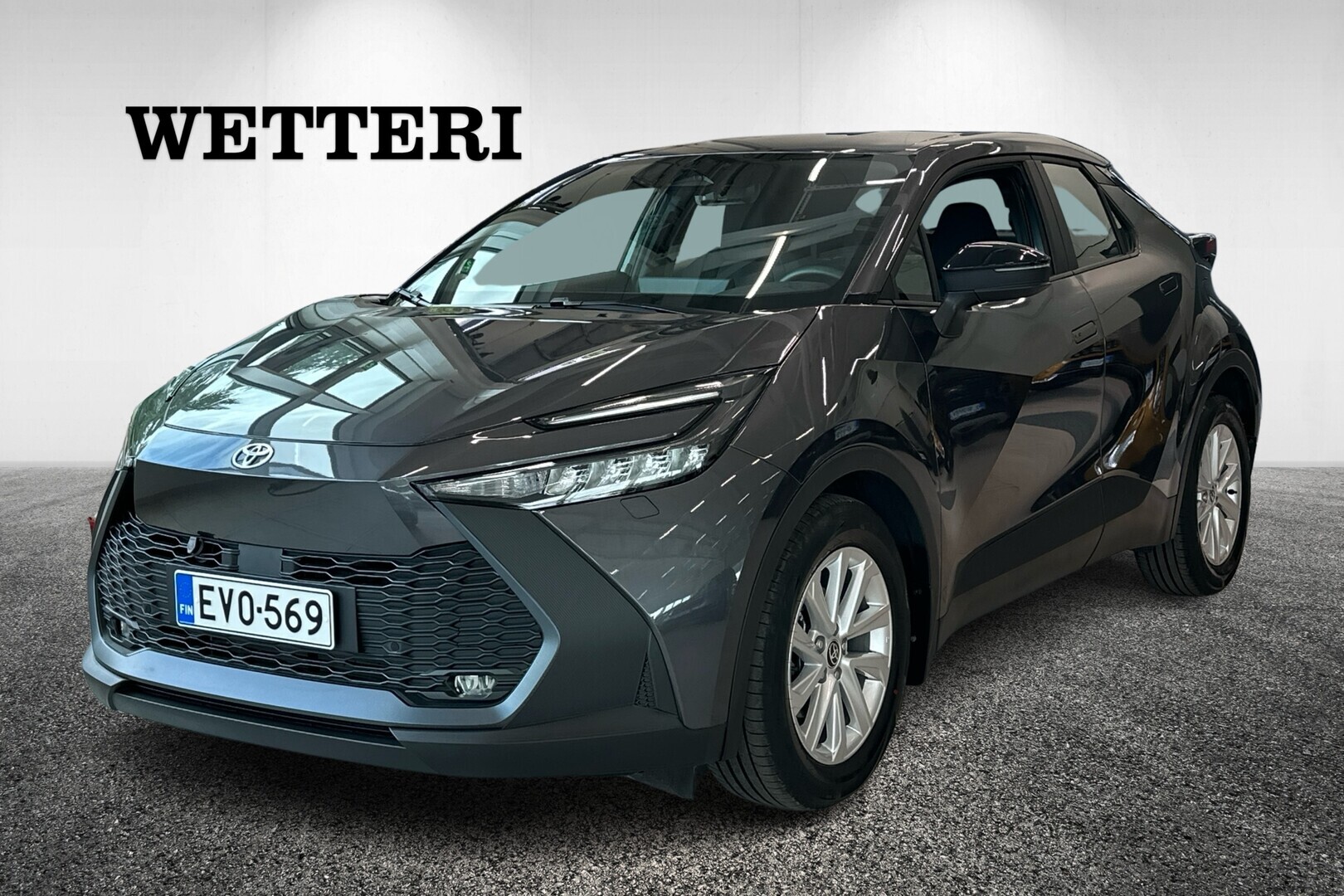 TOYOTA C-HR 1,8 Hybrid Active Plus *Takuu voimassa 11/2027 tai 100tkm saakka / Mukautuva vakinopeudensäädin / Ratinlämmitys* - *Suomi-auto / 1-omistajalta / Lämpöpaketti / Plus-paketti / Navigointi / Kahdet renkaat vanteineen*