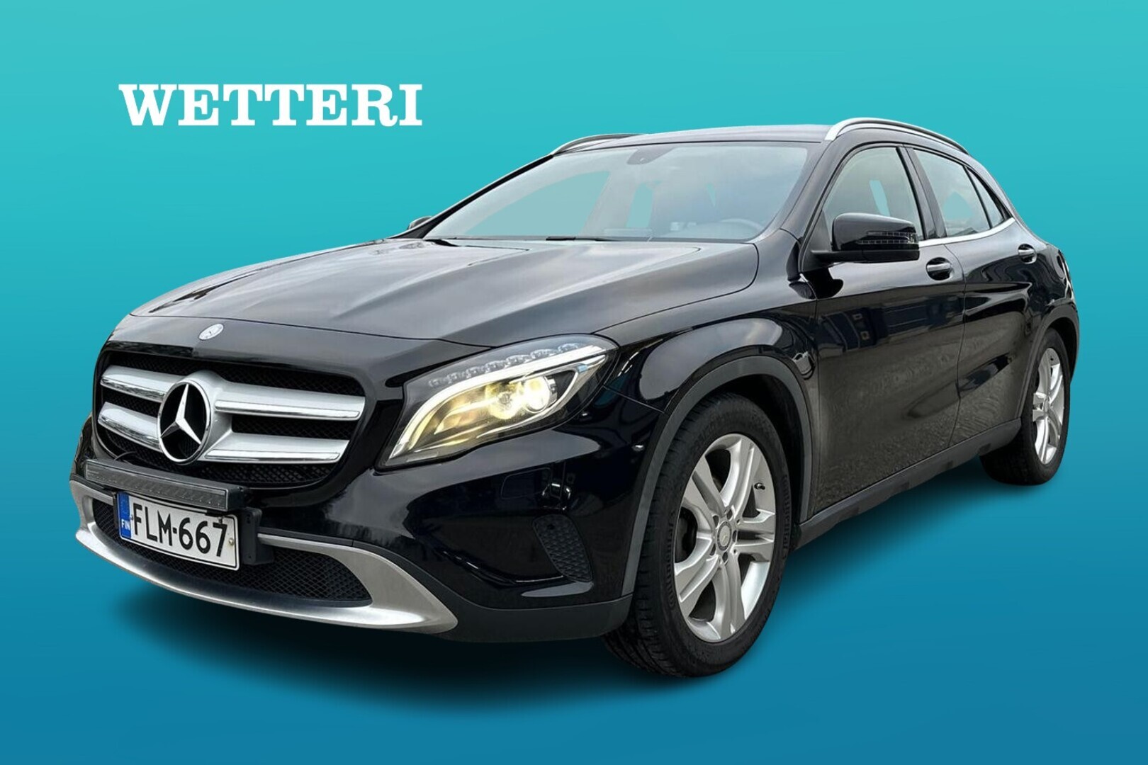 MERCEDES-BENZ GLA 200 CDI 4Matic A Premium Business - /Xenon valot/Peruutuskamera/Vetokoukku irroitettava/Puolinahka/Musta sisäkatto/Kattokaiteet/Huollettu 9/2026/Katsastettu 7/2026/