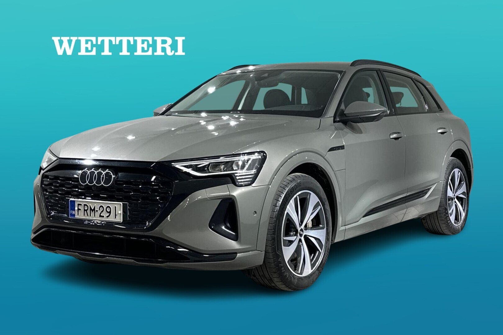 AUDI Q8 e-tron Sportback 55 quattro Progress Plus - ** 1-Om / Suomi-auto / ACC / Koukku / 360 kamera / Ilmajousitus / Soh 94.5% **