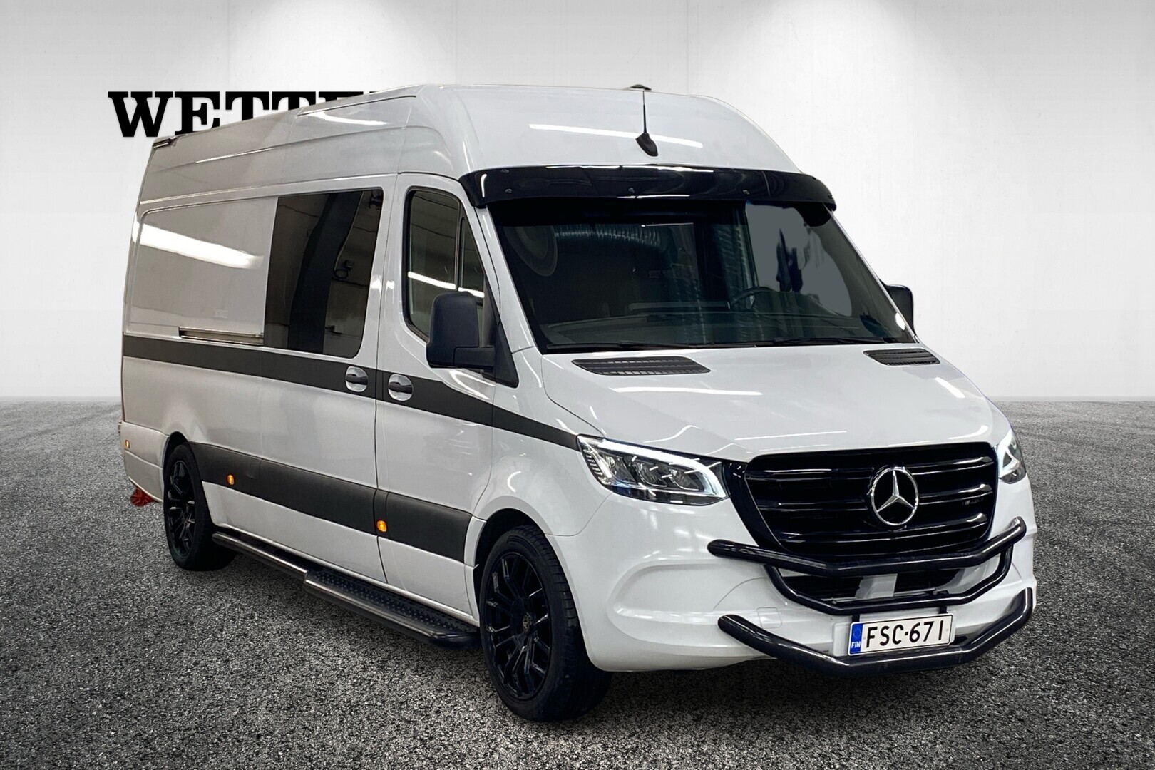 MERCEDES-BENZ Sprinter 314CDI RWD-3,5/43 KB pitkä A3 A / Retkeilyauto rek.4 / ALV / Koukku / Navi / Kamera / Keyless-Start / LED / Mikro / Jääkaappi / WC