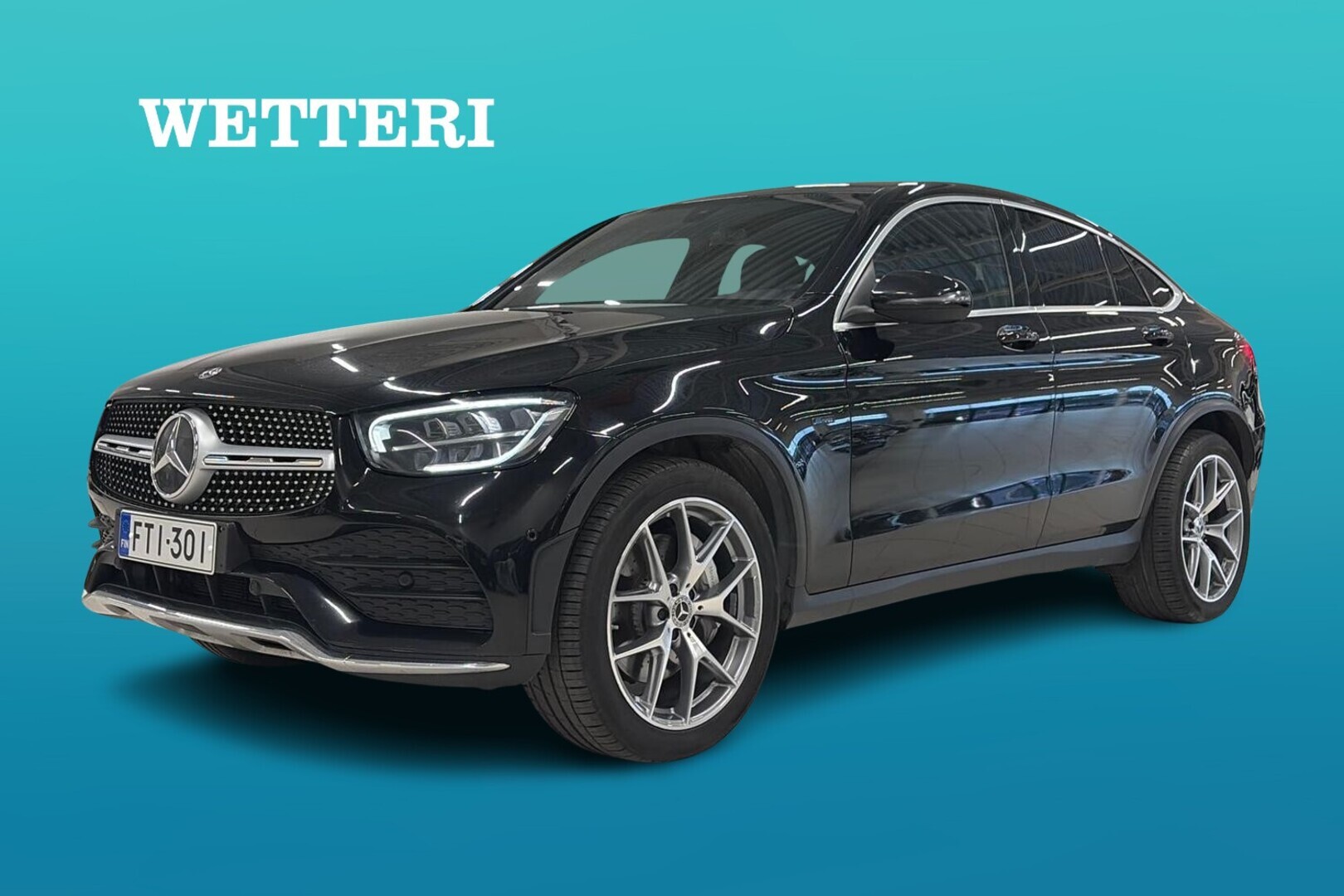 MERCEDES-BENZ GLC 300 e 4MATIC A Business Coupé EQ Power - / AMG Ulko- ja sisäpaketti / Burmester- Audio / Airmatic / Kamera / Navi / 
