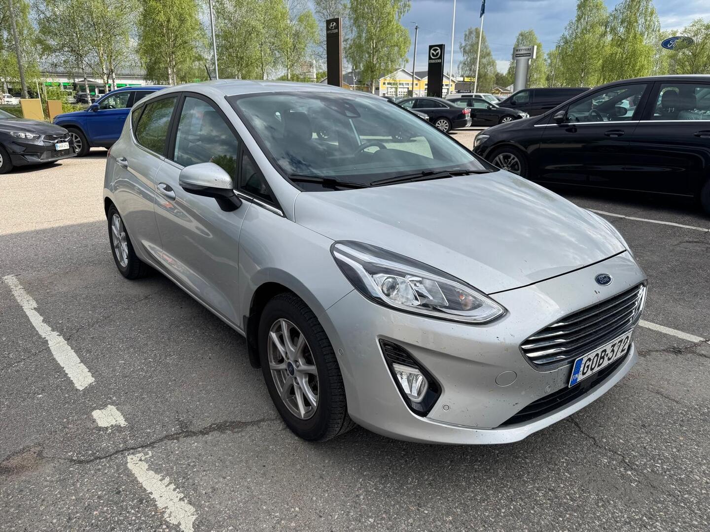 FORD Fiesta 1,0 EcoBoost 125hv A7 Titanium 5-ovinen * Juuri saapunut / Vähän ajettu / 1-om / Bliss / Kamera / Winter Pack / ACC * - Ford Fiesta 1,0 EcoBoost 125hv A7 Titanium 5-ovinen * Juuri saapunut / Vähän ajettu / 1-om / Bliss / Kamera / Winter Pack / Aktiivinen vak.nop.säädin *