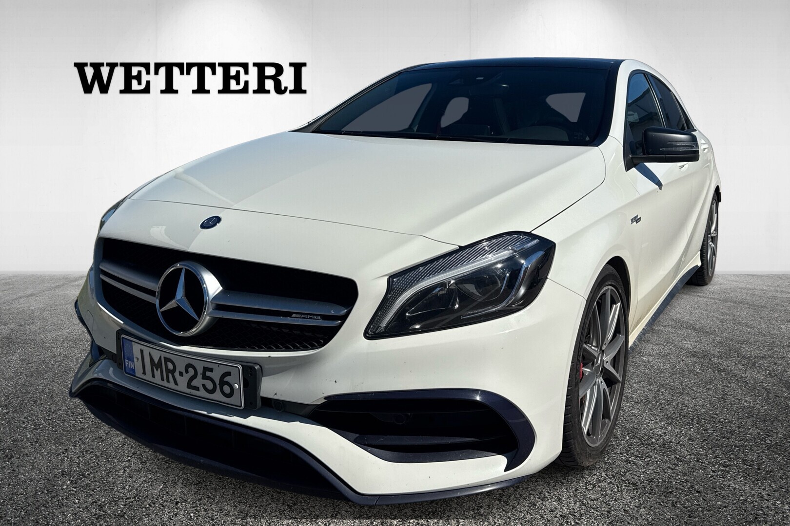 MERCEDES-BENZ A 45 AMG Mercedes-Benz AMG 45 4Matic A // Suomi-auto / Merkkihuollettu / AMG Dynamic Plus / Panoraama / Harman Kardon / Sporttiputkisto / Peruutuskamera / Muistipenkki / Led // - // Suomi-auto / Merkkihuollettu / AMG Dynamic Plus / Panoraama / Harman Kardon / Sporttiputkisto / Peruutuskamera / Muistipenkki / Led //