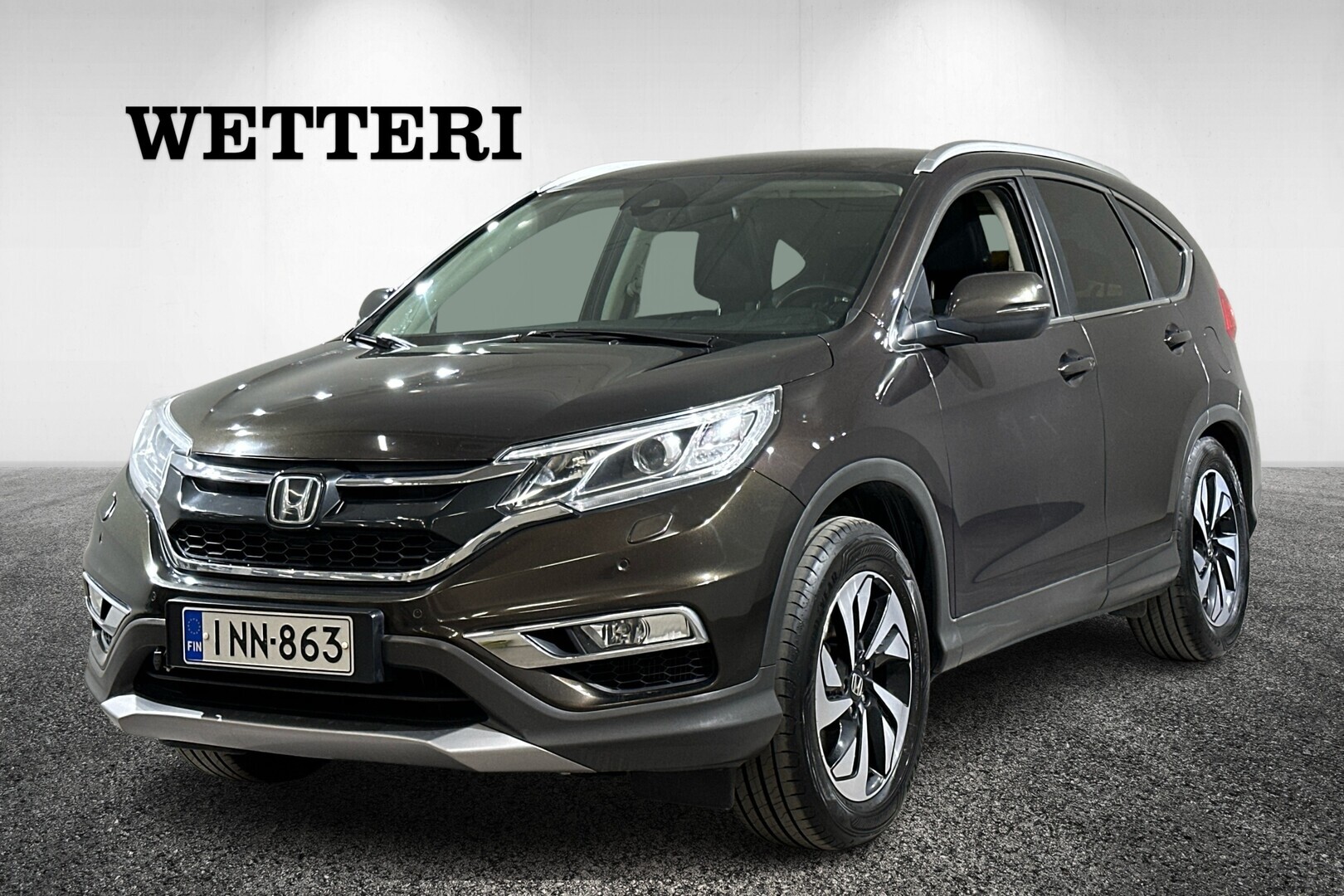 HONDA CR-V 1,6 Diesel Premium Plus AT **Adap.vakkari / Nahat / Lasikatto / Vetokoukku**