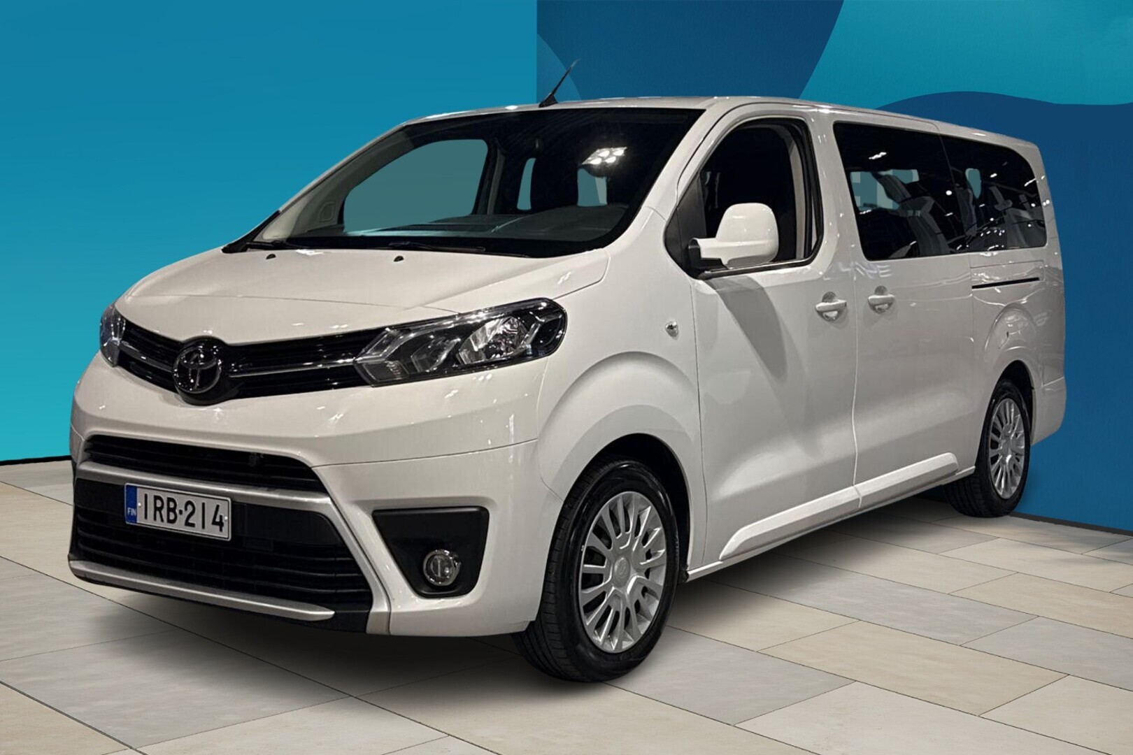 TOYOTA Proace Verso Active Edition L2 2,0 D 180 Automaatti 9-paik / Sis.ALV - Alvillinen Suomiauto! / 9-paik. / Webasto / Vetokoukku / Vakkari / Peruutuskamera / Bluetooth / Navigointi 
