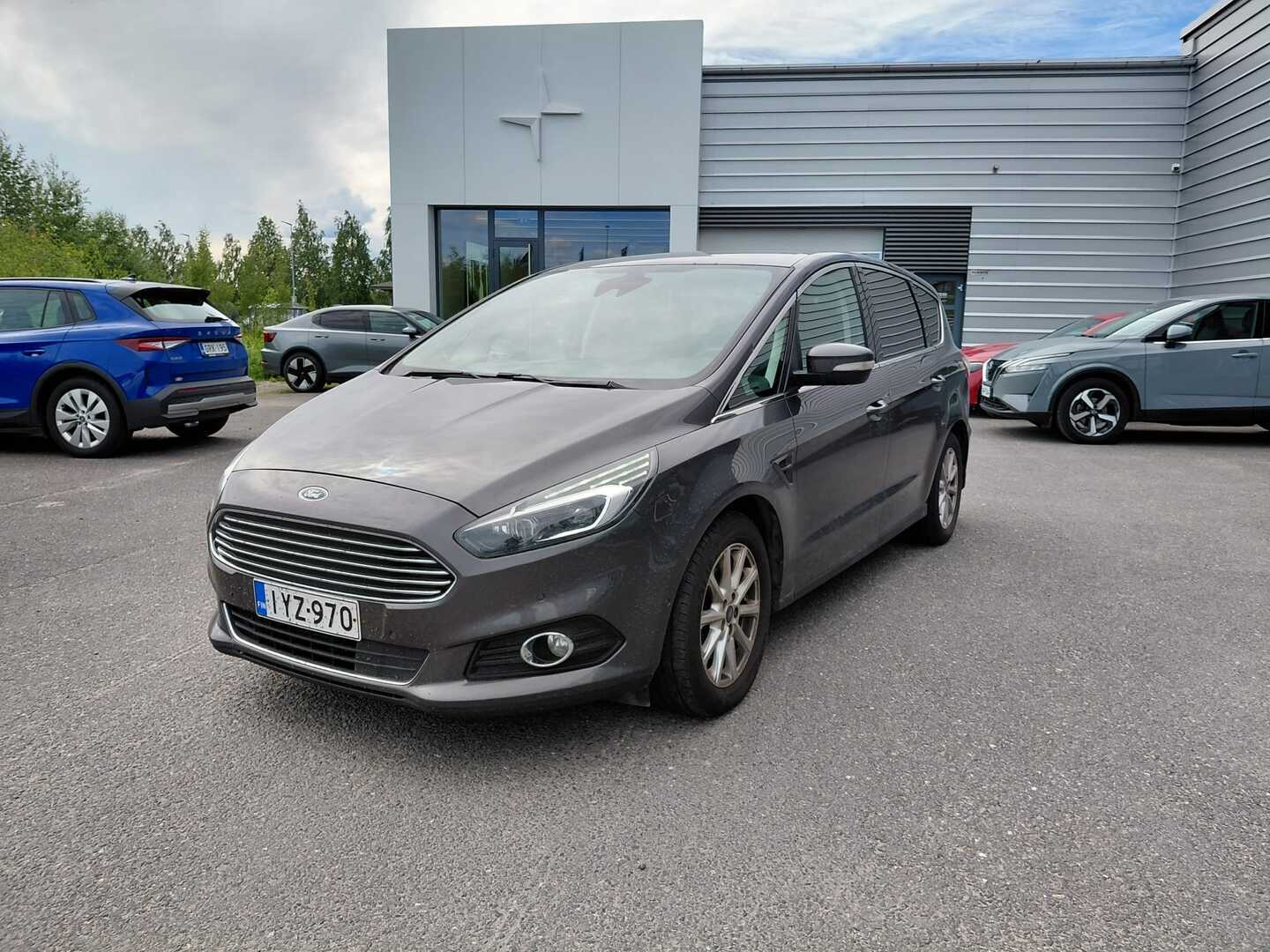 FORD S-Max 2,0 TDCi 180hv PowerShift A6 Titanium 5D - ** Juuri tullut / Kysy lisää myyjältä: Aale.hintsala@wetteri.fi Tai 044 9025 622 / 7-paikkainen / Koukku / Webasto **