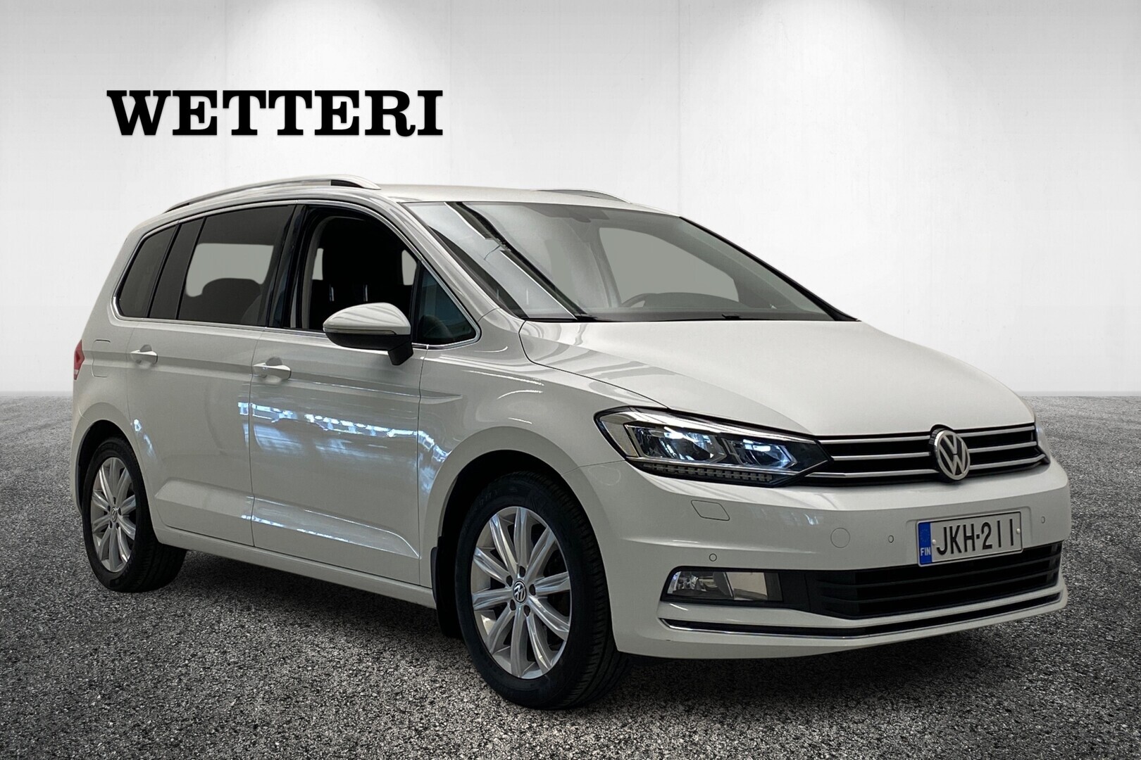 VOLKSWAGEN Touran Highline 1,4 TSI 110 kW (150 hv) DSG-automaatti - / Suomi-auto / 7-paikkainen / PA-lisälämmitin / Adapt. vakkari / Park Pilot / Bluetooth / LED-ajovalot / Kahdet renkaat /