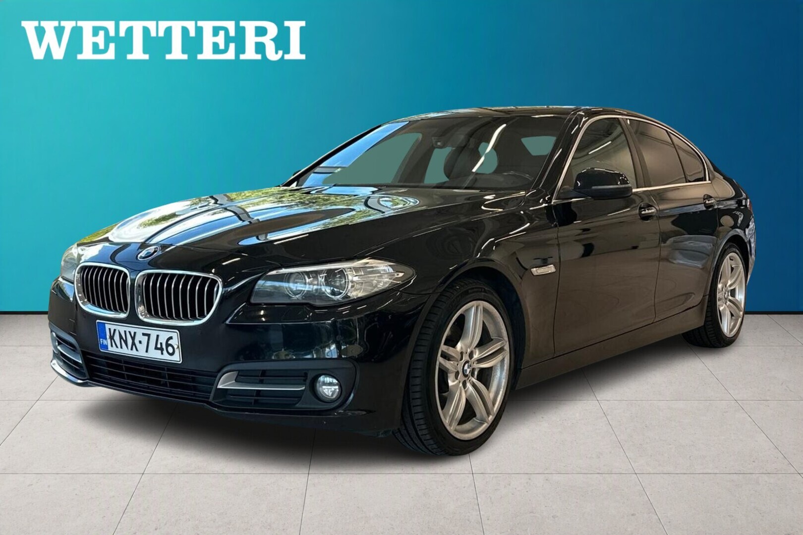 BMW 520 F10 Sedan 520d A xDrive Edition Exclusive *B47-Moottorilla / Neliveto / Näyttävä / Musta sisäkatto / M-Vanteet / Osasähköpenkit* - *Konjakkinahat / Sähköinen koukku / 19