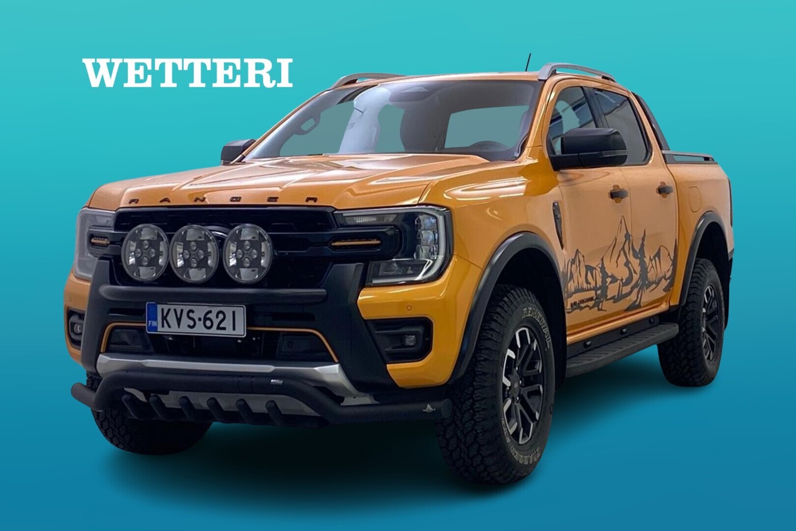FORD Ranger Double Cab Wildtrak X 2,0 Ford EcoBlue 205hv A10 e-4WD N2G / Tehdastakuu / ALV / 1.omist. / Merkkihuollettu / ACC