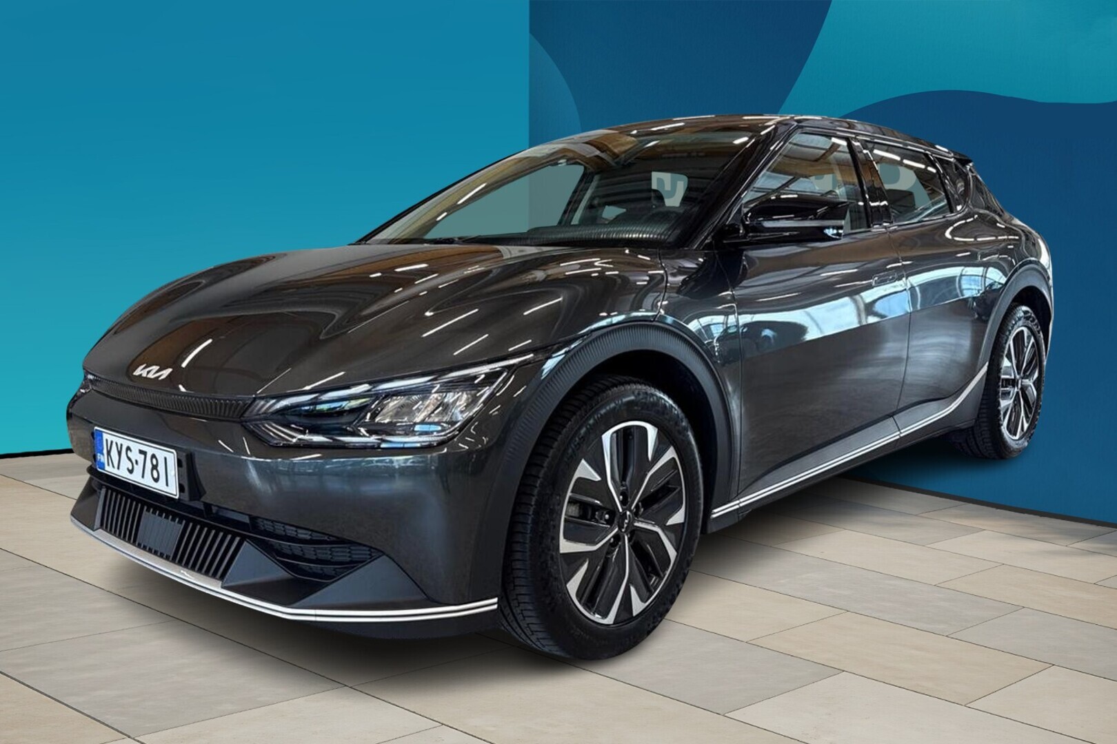 KIA EV6 RWD 77kWh 229hv // Vetokoukku / LED / Lämpöpumppu / Adapt.Vakionopeussäädin / Keyless / Kamera // - // Vetokoukku / LED / Lämpöpumppu / Adapt.Vakionopeussäädin / Keyless / Kamera //