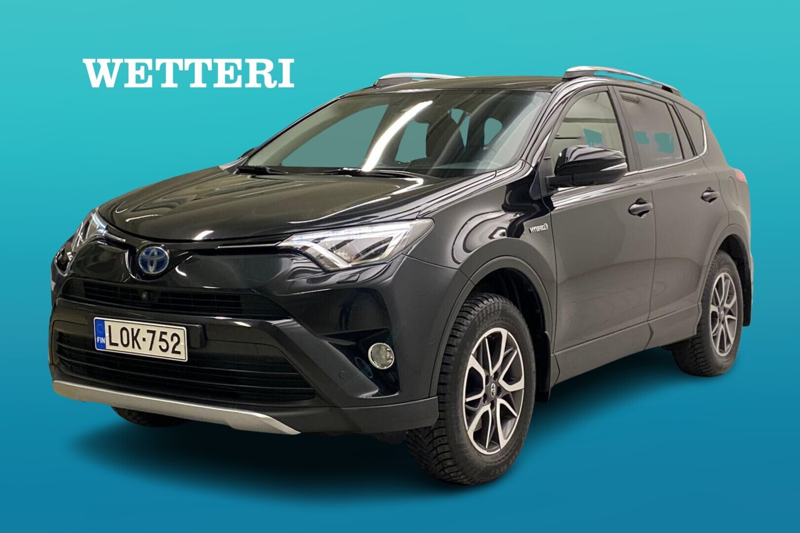 TOYOTA RAV4 2,5 Hybrid AWD Premium Business - Navigointi / Nahkaverhoilu / Vetokoukku