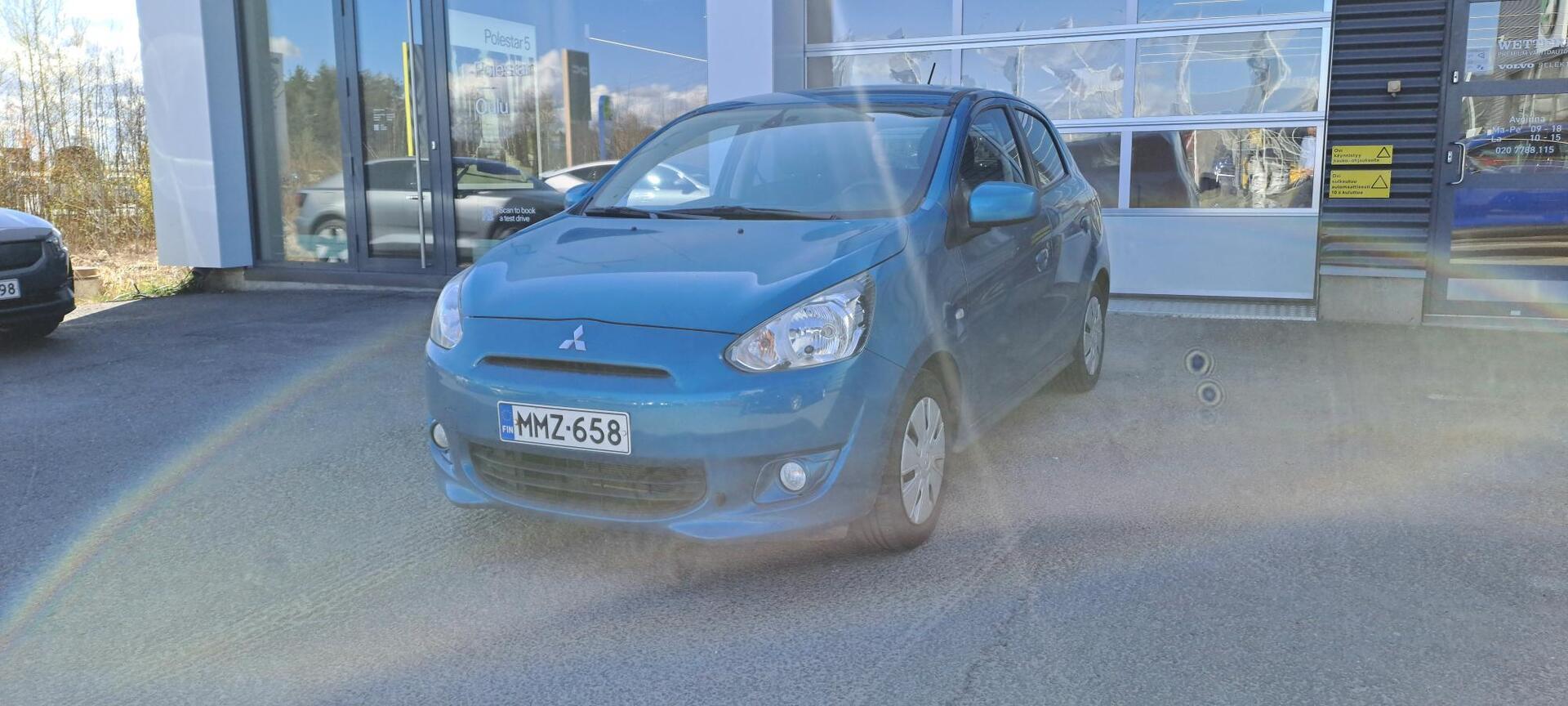 MITSUBISHI Space Star 1,2 Cleartec Invite CVT - ** Vähän Ajettu / Automaattivaihteisto / Ilmastointi / Moottorilämmitin / Penkinlämmittimet **
