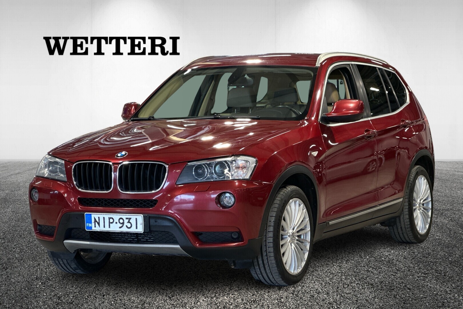 BMW X3 xDrive20d TwinPower Turbo A F25 Business - Suomiauto / Nahkasisusta / Prof.Navi / Vakkari / Pysäköintitutkat