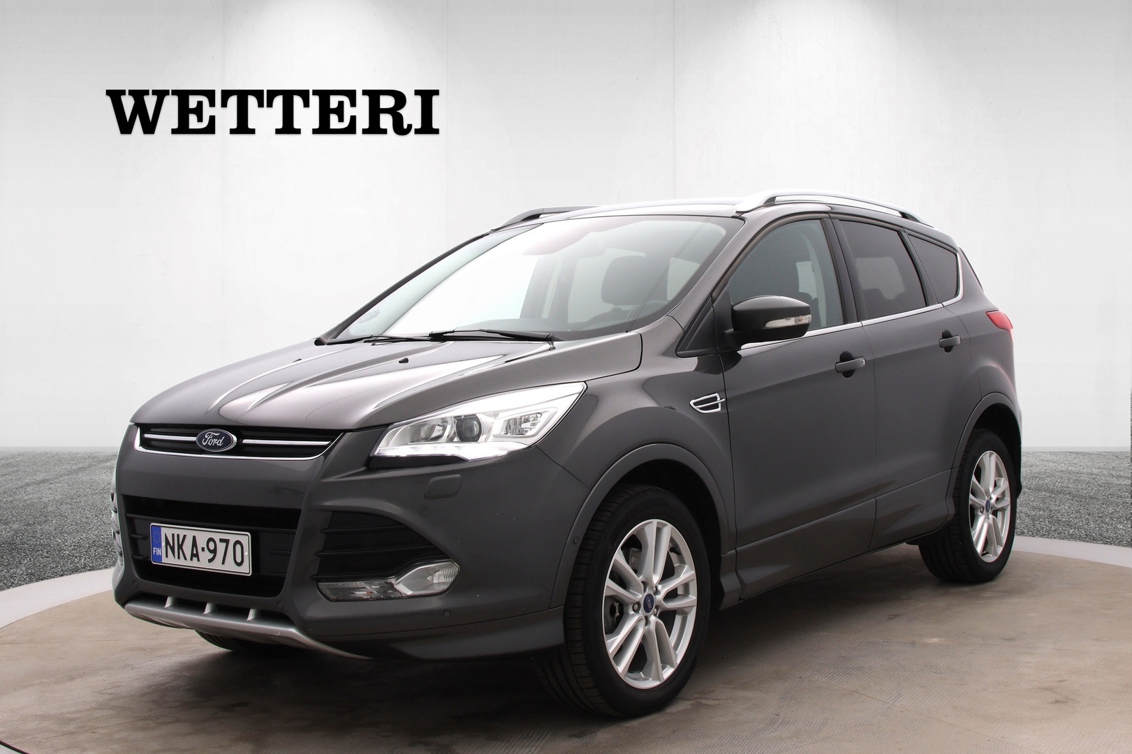 FORD Kuga 2,0 TDCi 150 hv PowerShift AWD Titanium Business / Eberi / Koukku / Osanahkat / Kamera / Tutkat - **Erittäin siisti / Kats 7/2026 / 1-omistaja / Hyvin huollettu / Jakohihna vaihdettu**